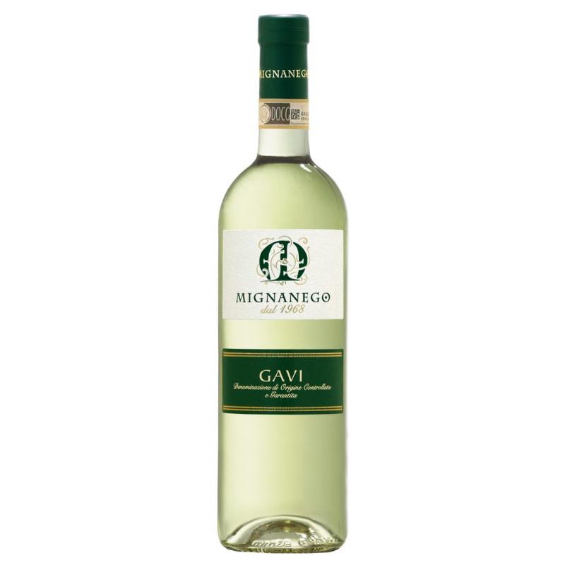Вино географическое Гави Миньянего 12,5% белое сухое 0,75л