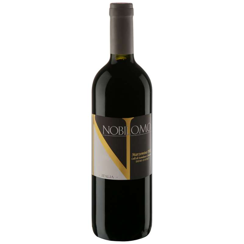 Вино географическое Нобиломо Марцемино 8% полусладкое красное 0,75л