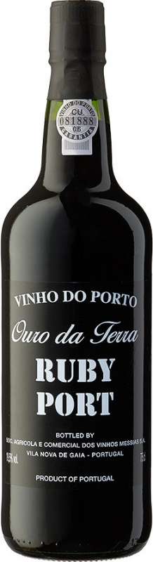Портвейн Порто Ауро Да Терра Руби 19,5% красный  сладкий 0,75л 