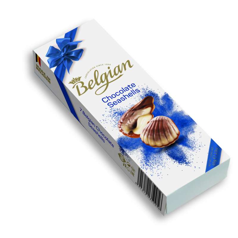 Шоколадные конфеты Дары моря The belgian 65гр