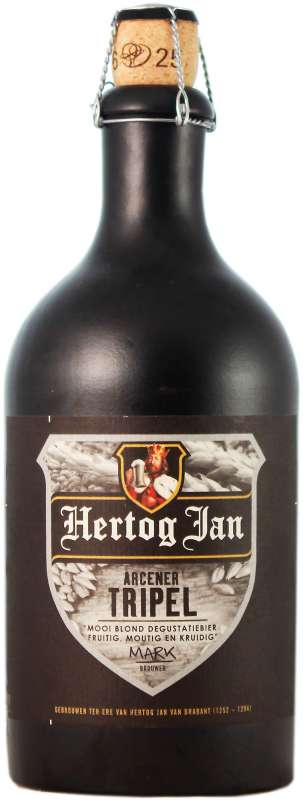 Пиво Герцог Ян Трипель светое нефильтрованное 8,5% 0,5 глиняная бутылка