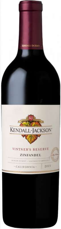 Вино геграфическое Кендалл - Джексон Зинфандель сухое красное 14,5% 0,75л