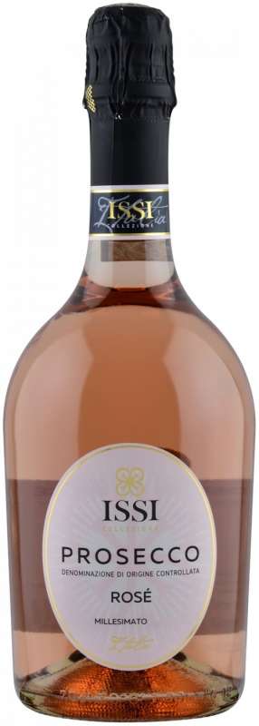 Вино игристое "Исси Просекко Розе Экстра Драй Миллезимато" сухое розовое 11% 0,75л