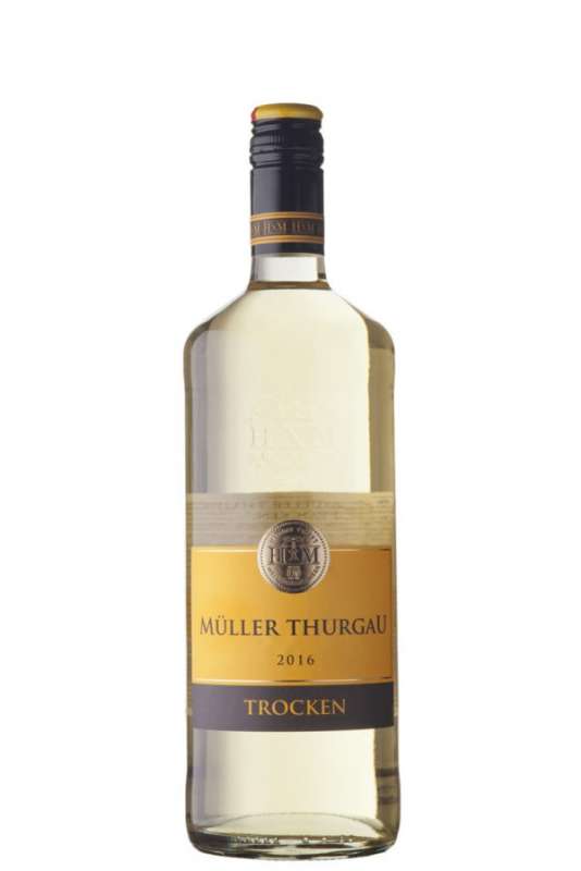 Вино Мюллер Тургау Trocken НХМ 11% белое сухое 1литр