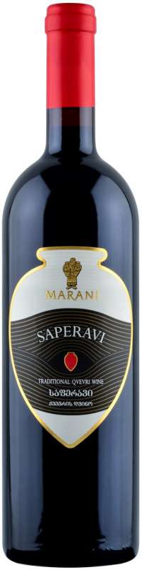 Вино Марани Саперави Квеври сухое красное 14,5% 0,75л