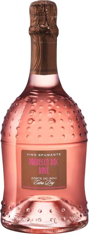 Вино игристое Корте Дей Рови Просекко сухое розовое 11% 0,75 л