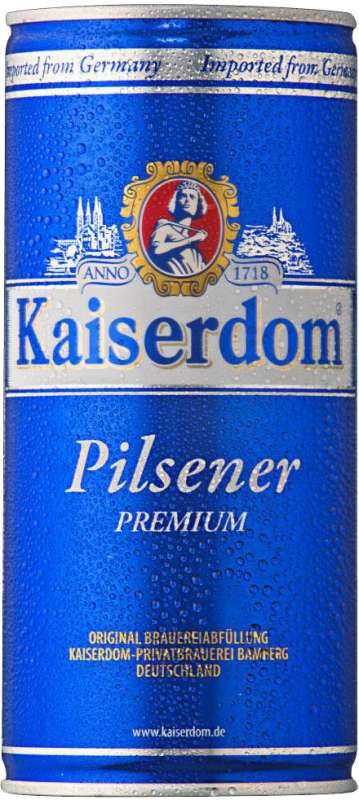 Пиво светлое фильтрованное Кайзердом Пилснер 4,7% 0,5 л в ж/б
