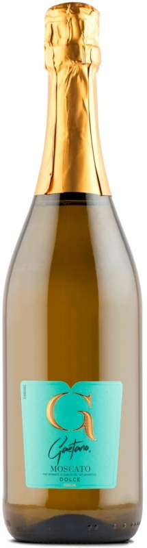 Вино игристое "Москато Гаэтано" сладкое белое 0,75л. 7%