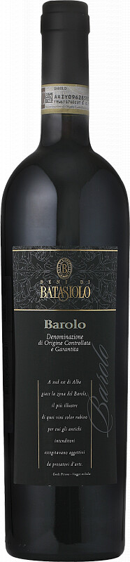 Вино географическое Бароло Батазиоло сухое красное 14% 0,75 л