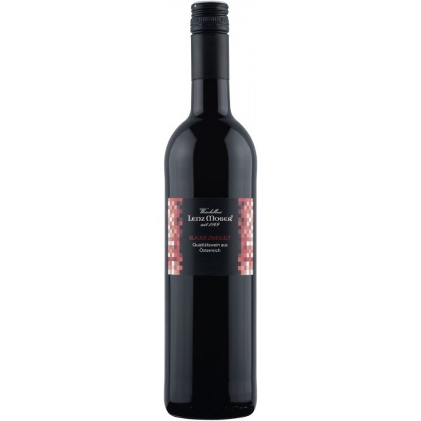 Вино Ленц Мозер Блауер Цвайгельт сортовое красное полусухое 12,5% 0,75л. 