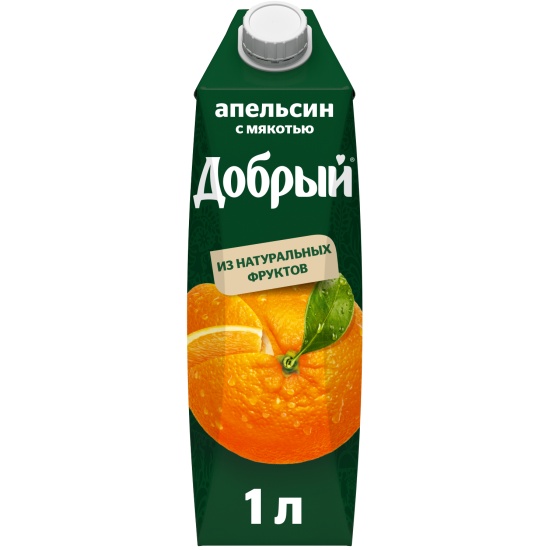 Сок "Добрый" Апельсин 1л