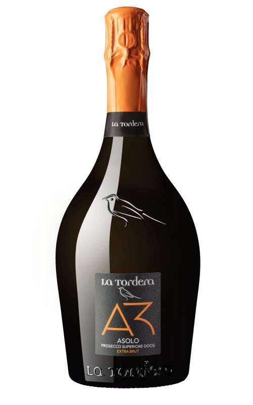 Игристое вино Ла Тордера Азоло Просекко Супериоре белое экстра брют 11,5% 0,75л