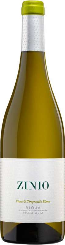 Вино сортовое ординарное Зиньо Виура Темпрнильо Бланко сухое белое 0,75л 