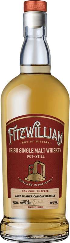Виски ирландский солодовый Фицульям Пот-стилл 46% 0,7л