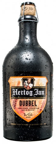 Пиво Герцог Ян Дюббель темное нефильтрованное 7,3% 0,5лглиняная бутылка
